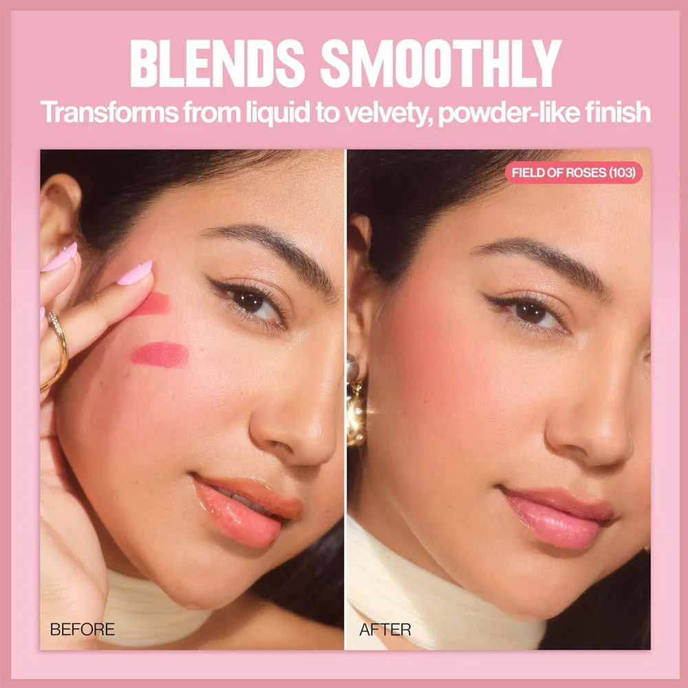 Revlon Glimmer Blush Drops 103 Field Of Roses 9.4ml - Image 2