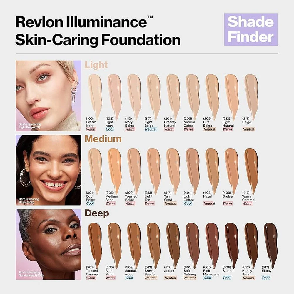 Revlon Illuminance Foundation 305 Medium Sand 30ml - Image 3