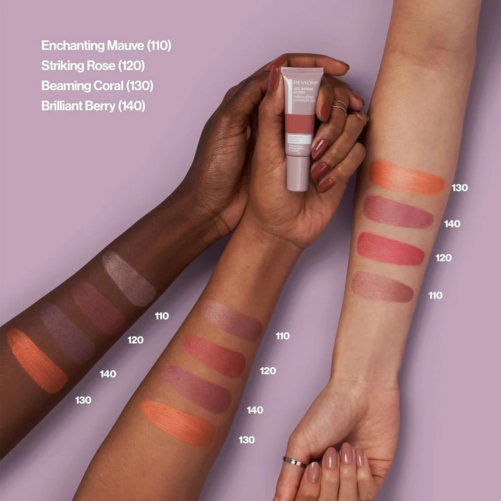Revlon Illuminance Gel Serum Blush 130 Beaming Coral - Image 4