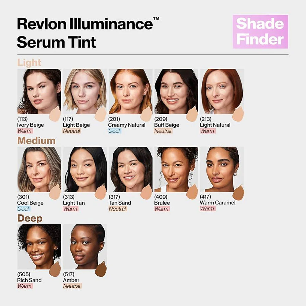 Revlon Illuminance Serum Tint 117 Light Beige 28ml - Image 4