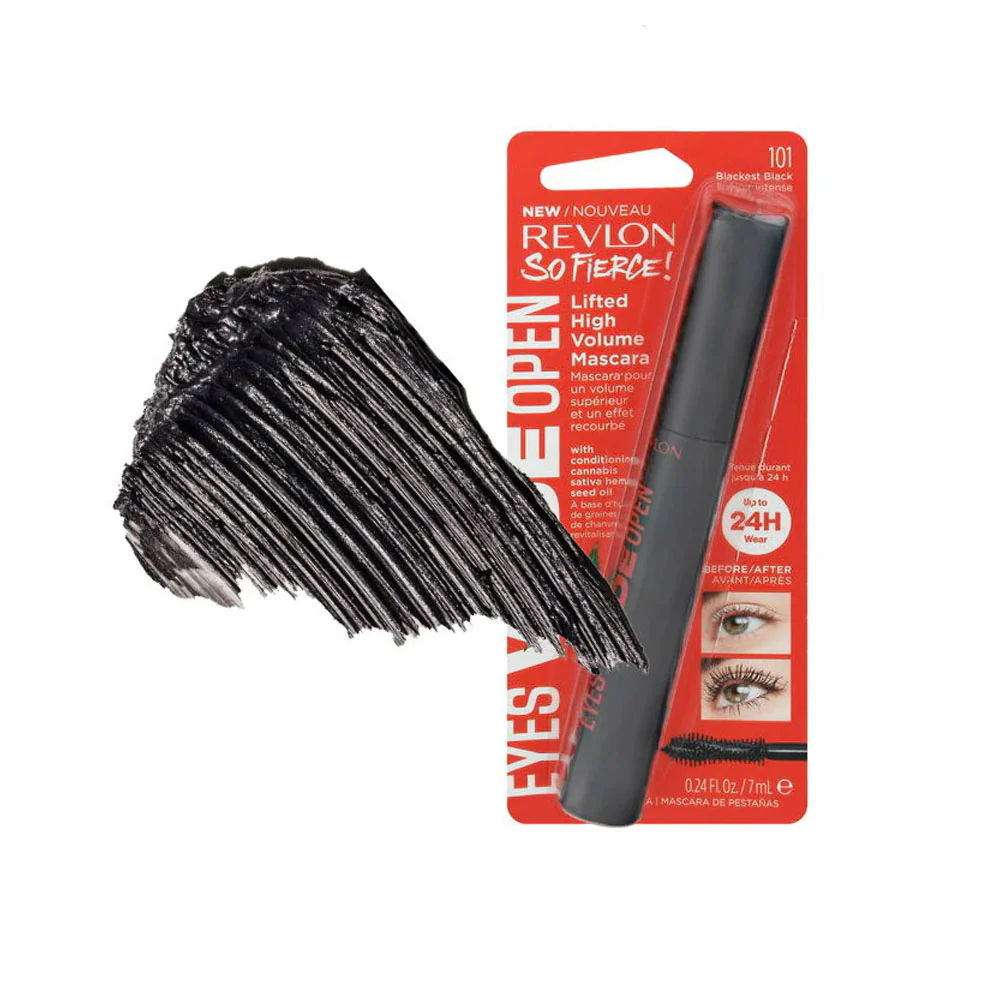Revlon Mascara Eyes Wide Open So Fierce 101 Blackest Black 7ml - Image 2