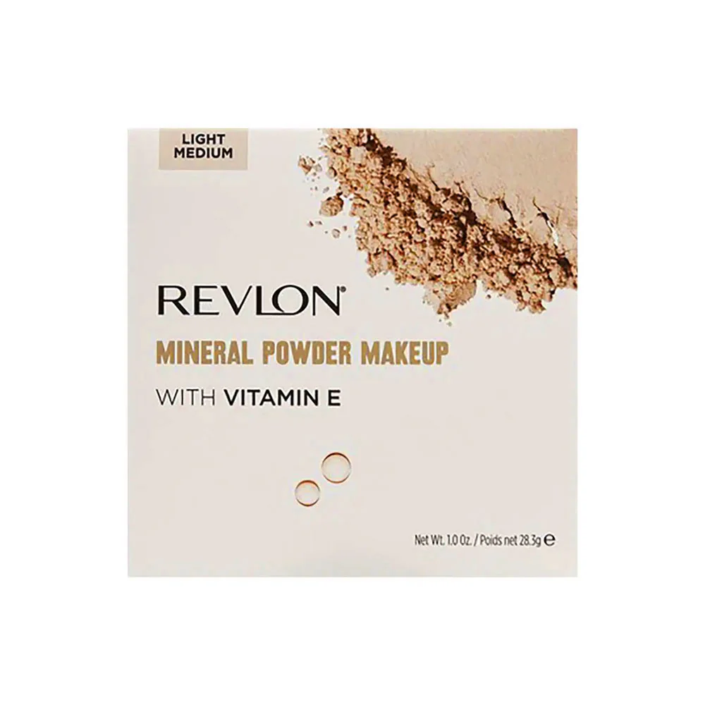 Revlon Mineral Powder Makeup With Vitamin E Light Medium 28.3g - Image 3
