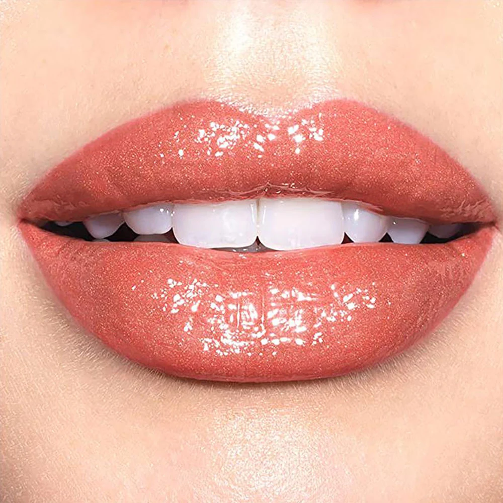 Revlon Super Lustrous Glass Shine Lipstick 019 Dewy Peach - Image 4