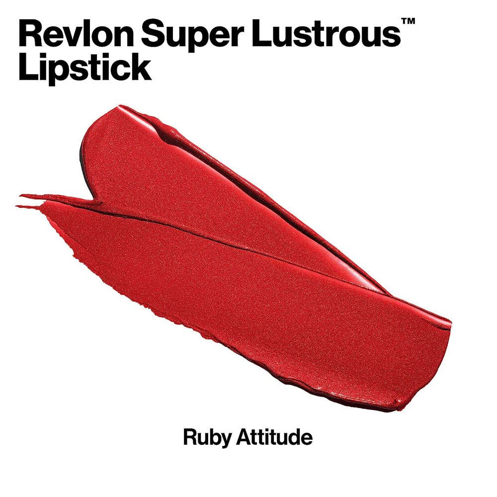 Revlon Super Lustrous Lipstick Pearl 782 Ruby Attitude - Image 3