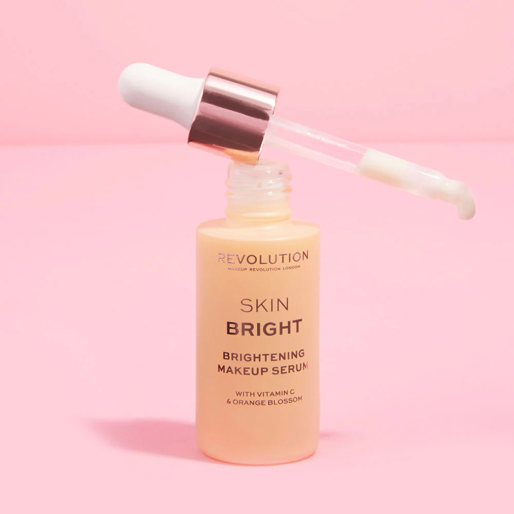 Revolution Brightening Make Up Serum Skin Bright With Vitamin C & Orange Blossom 19ml - Image 2