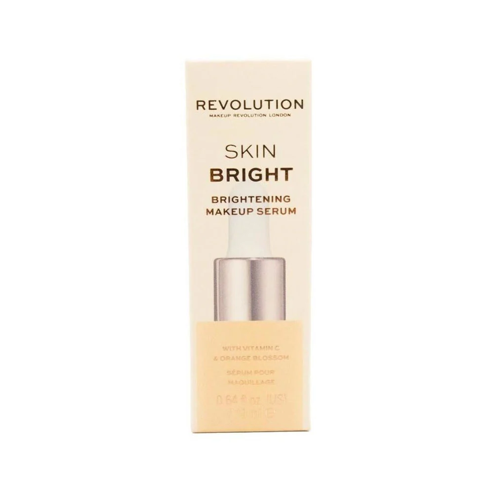 Revolution Brightening Make Up Serum Skin Bright With Vitamin C & Orange Blossom 19ml - Image 4