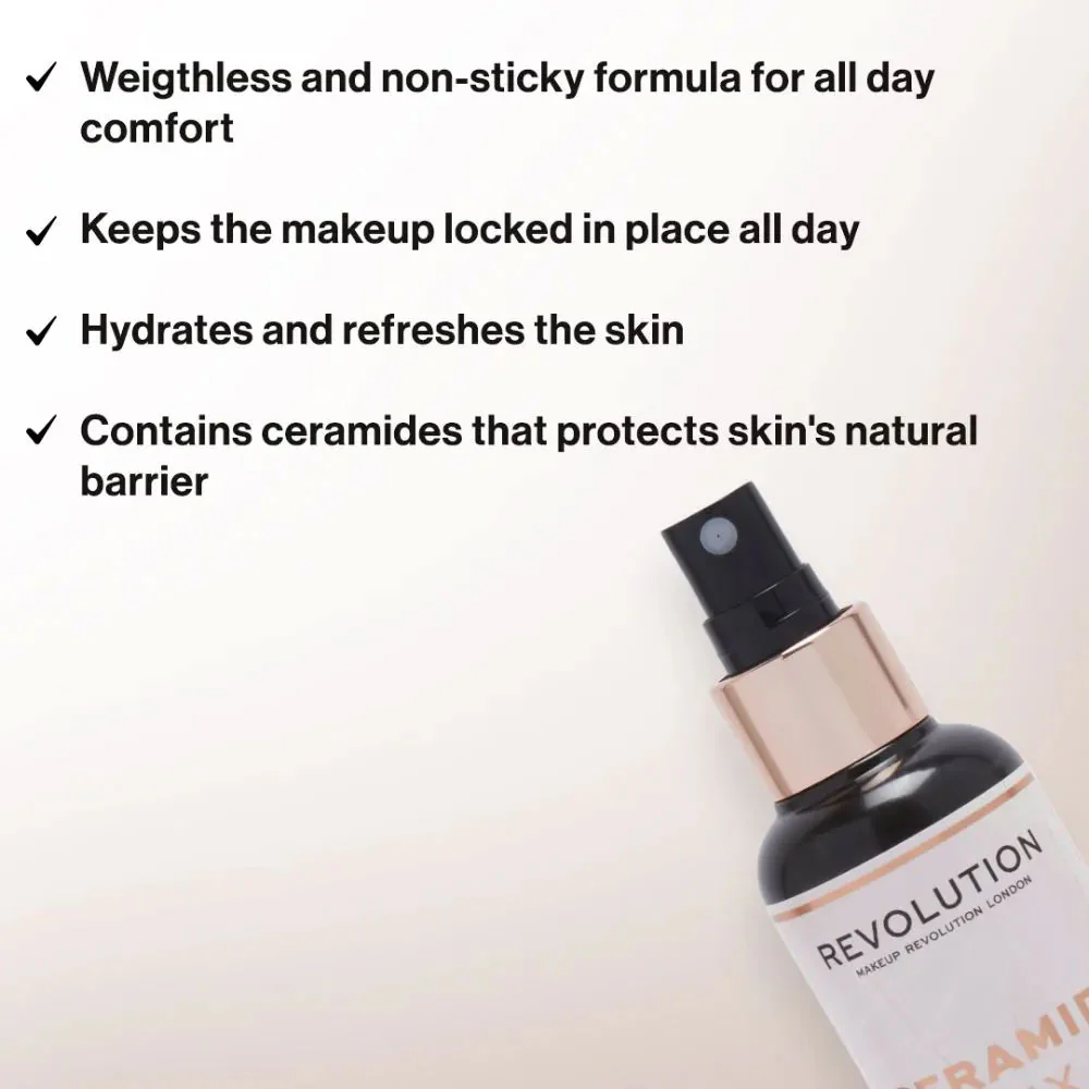 Revolution Fixing Spray Ceramide Fix Skin Protect 100ml - Image 2
