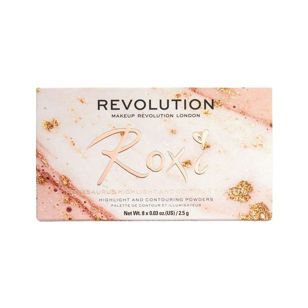 Revolution Highlight And Contouring Powders Palette Roxxsaurus 2.5g
