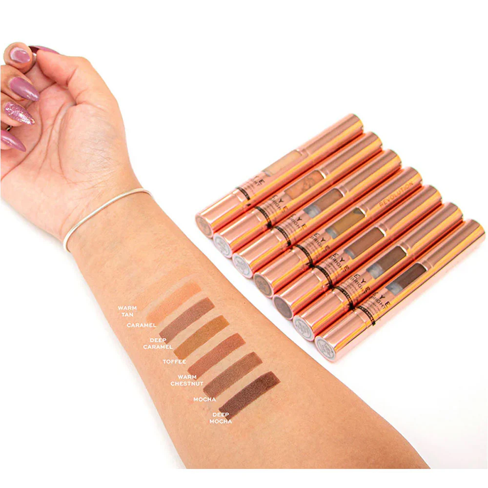 Revolution Illuminating Under Eye Concealer Eye Bright Deep Caramel 3ml - Image 3