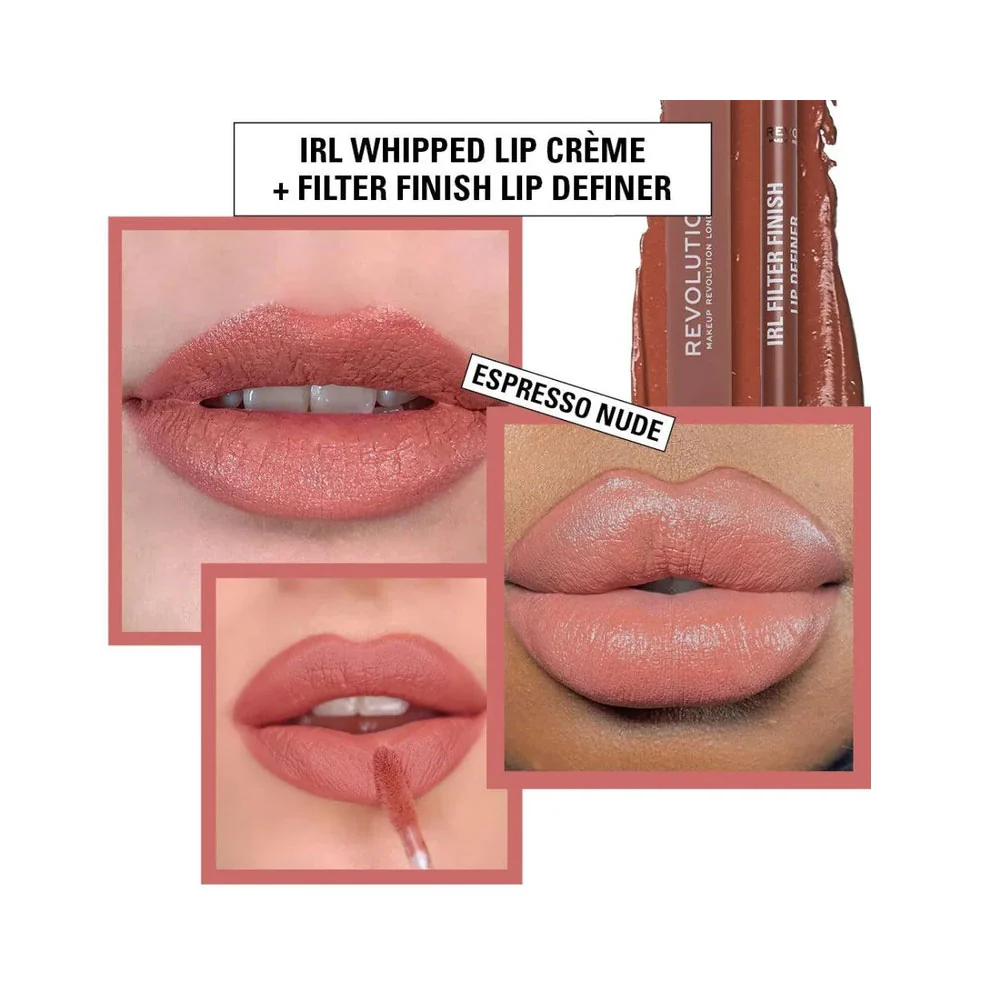 3x Revolution Irl Whipped Lip Cream Espresso Nude 1.8ml - Image 4
