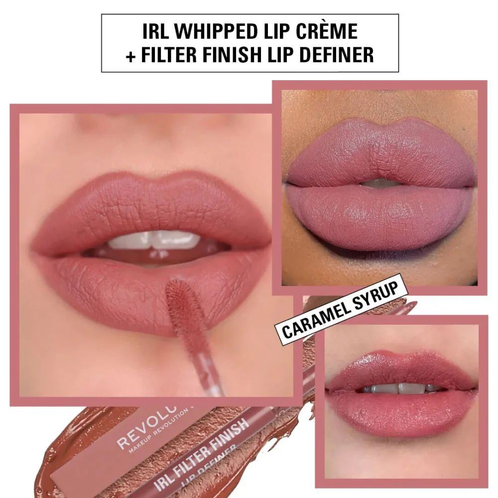 Revolution Irl Whipped Lip Creme Caramel Syrup 1.8ml - Image 3