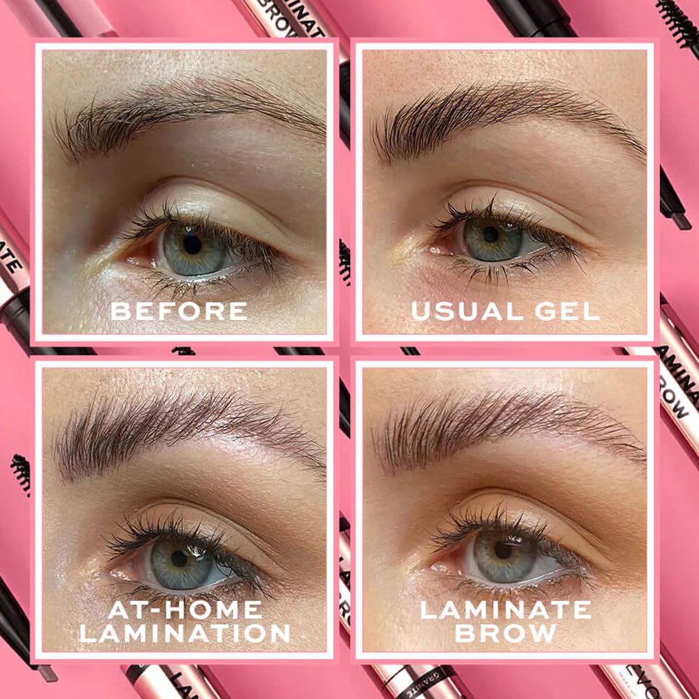 Revolution Laminate Brow Medium Brown 2ml - Image 3