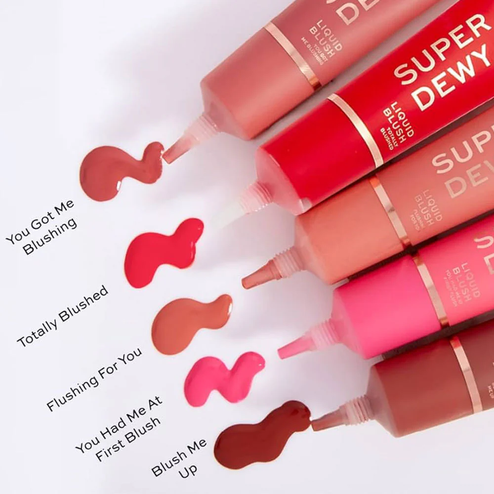Revolution Liquid Blush Super Dewy Flushing For You 15ml - Image 4