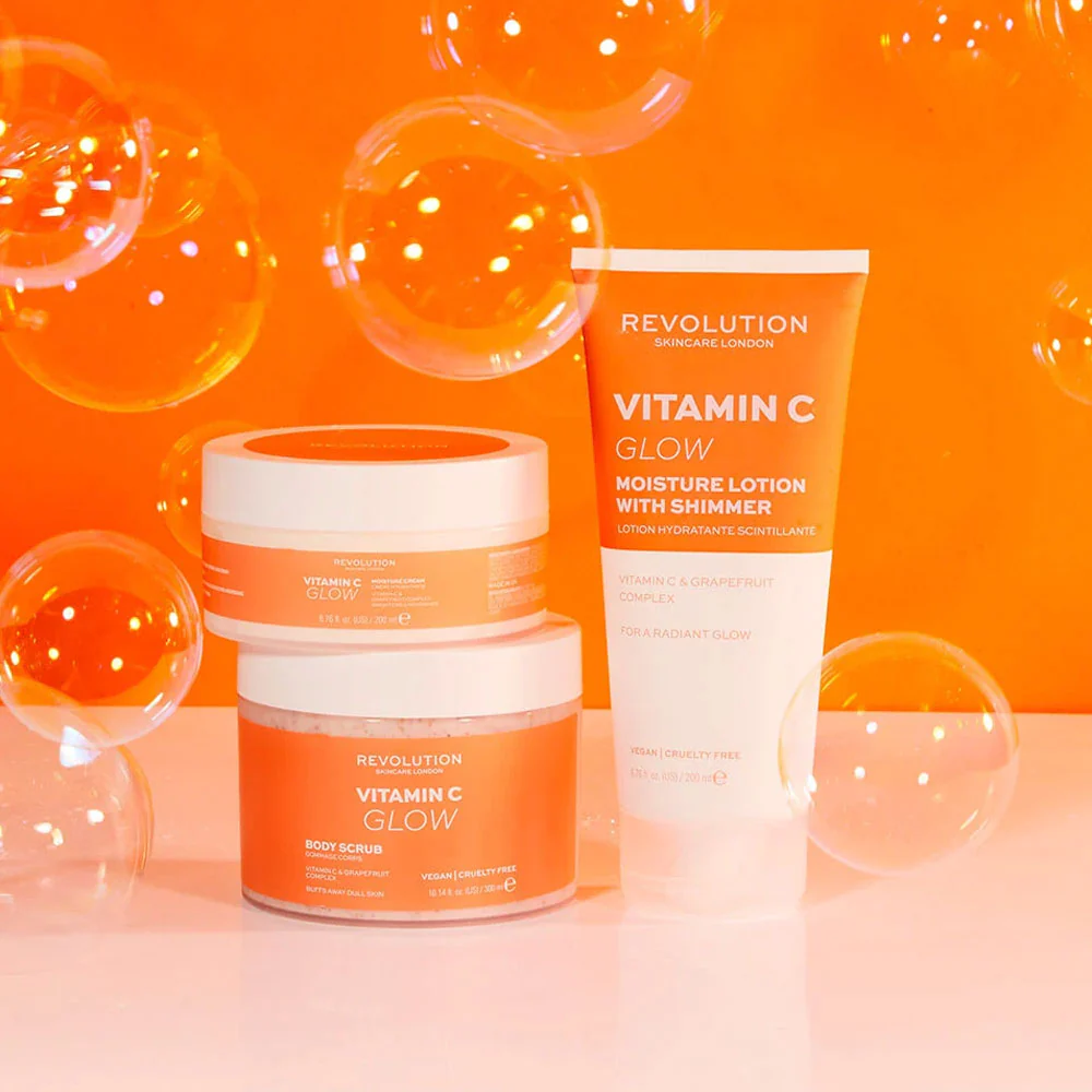 Revolution Moisture Cream Vitamin C Glow 200ml - Image 3