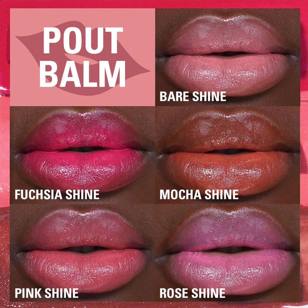 Revolution Pout Balm Lip Balm Mocha Shine 2.5g - Image 3