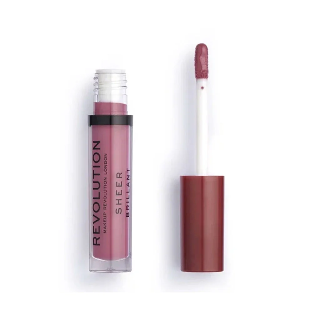 Revolution Sheer Brilliant Lip 116 Dollhouse 3ml - Image 4