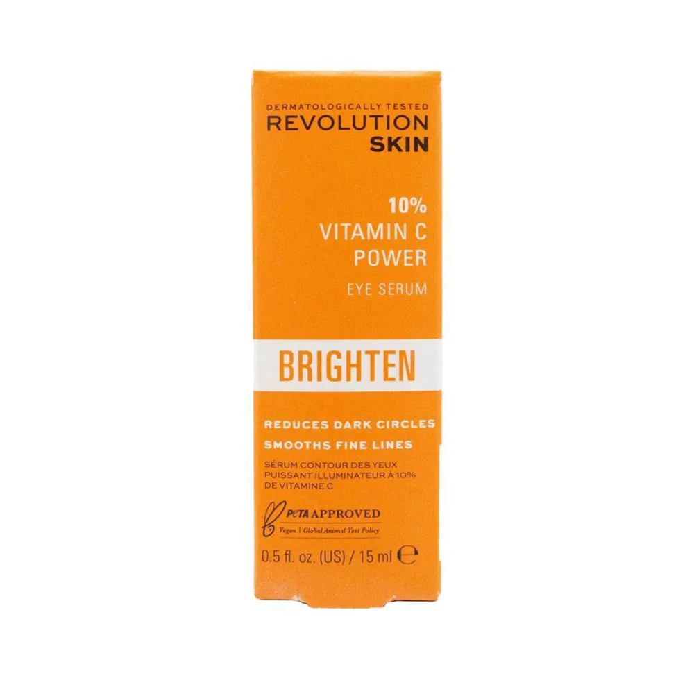 Revolution Skin Eye Serum 10% Vitamin C Power Brighten 15ml - Image 2