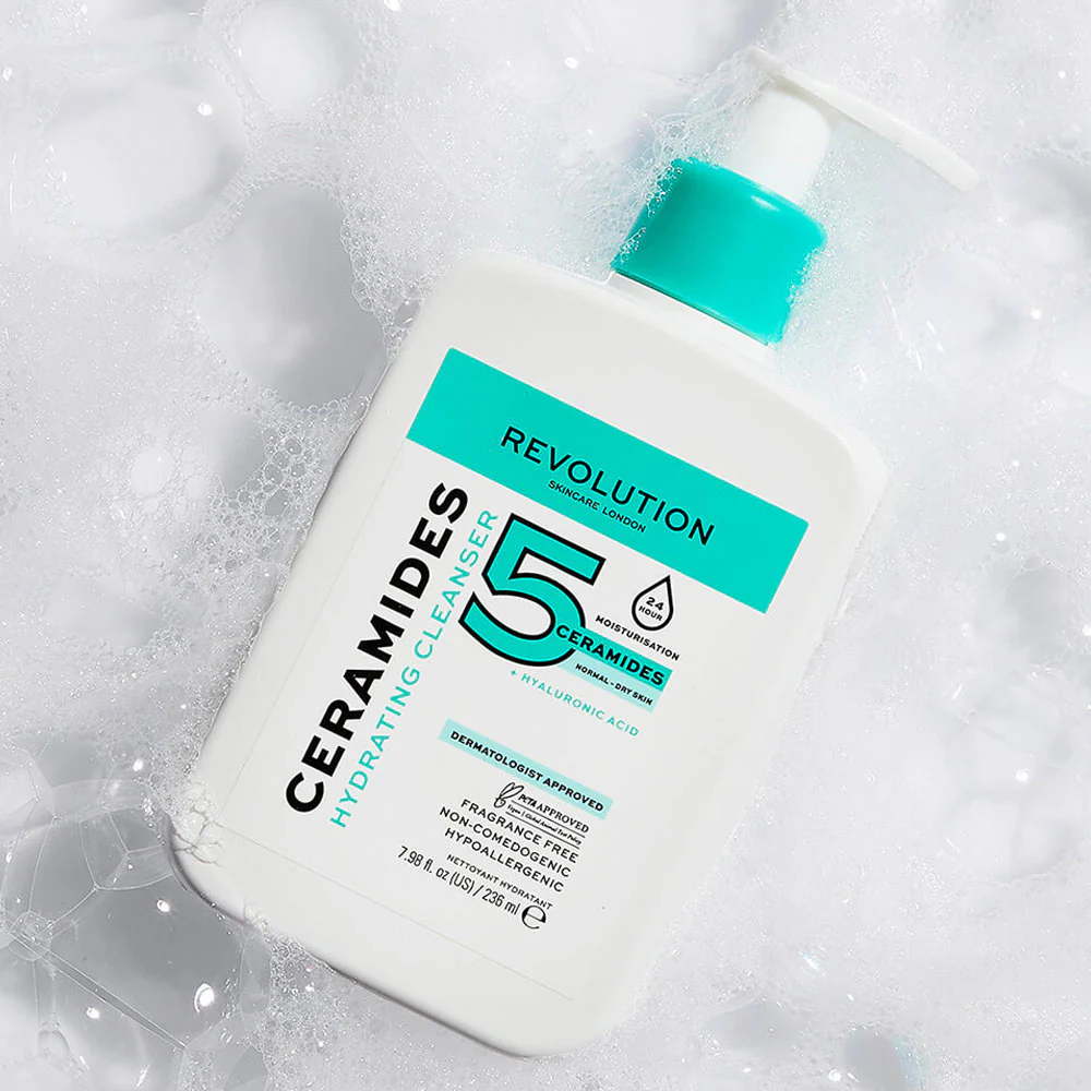Revolution Skin Hydrating Cleanser Fragrance Free 236ml - Image 2