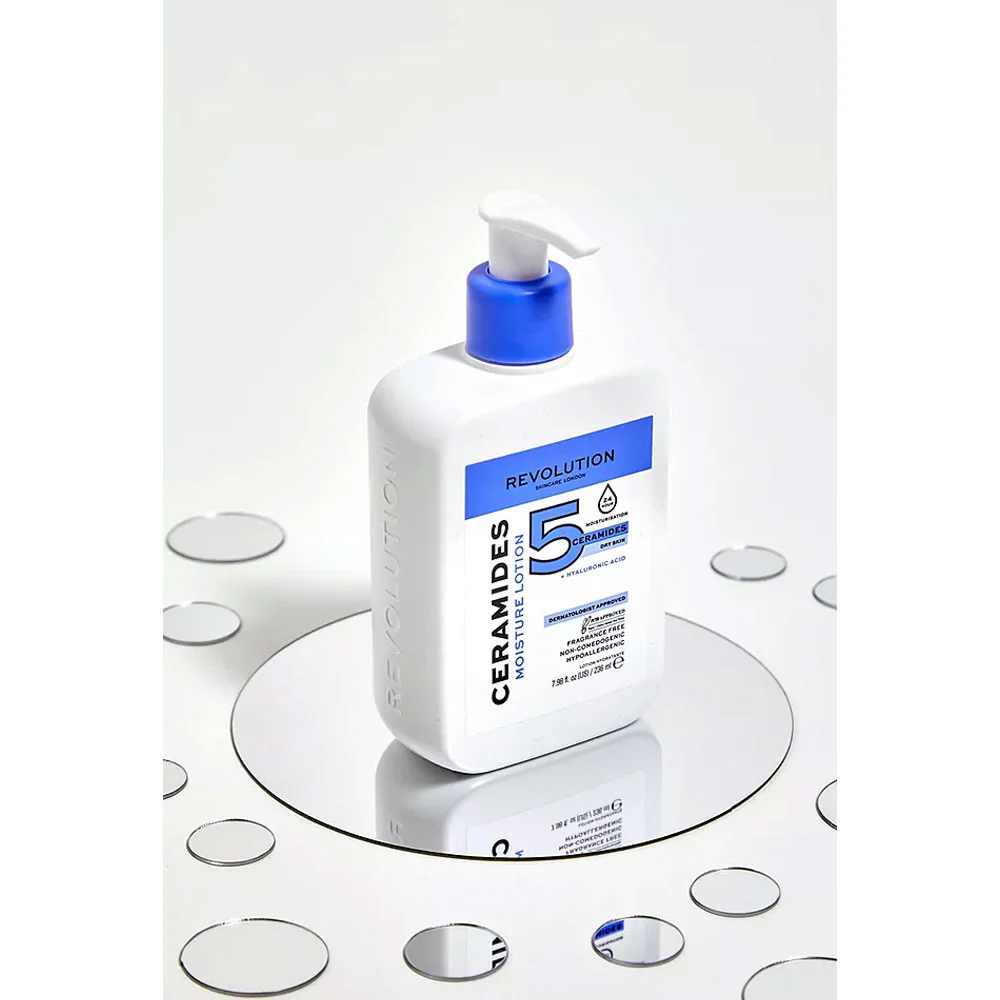 Revolution Skin Moisture Lotion Ceramides Fragrance Free 236ml - Image 2