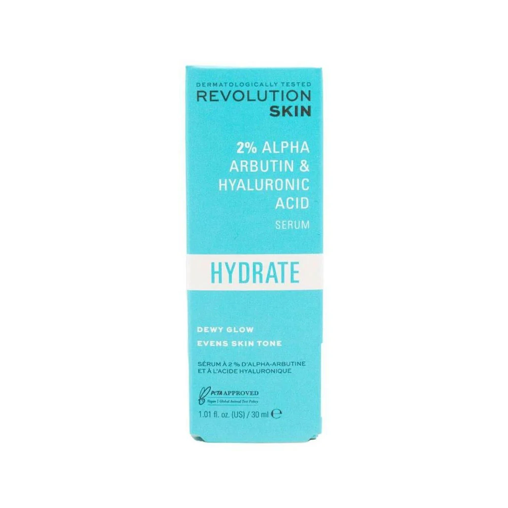 Revolution Skin Serum Hydrate 2% Alpha Arbutin & Hyaluronic Acid 30ml - Image 2