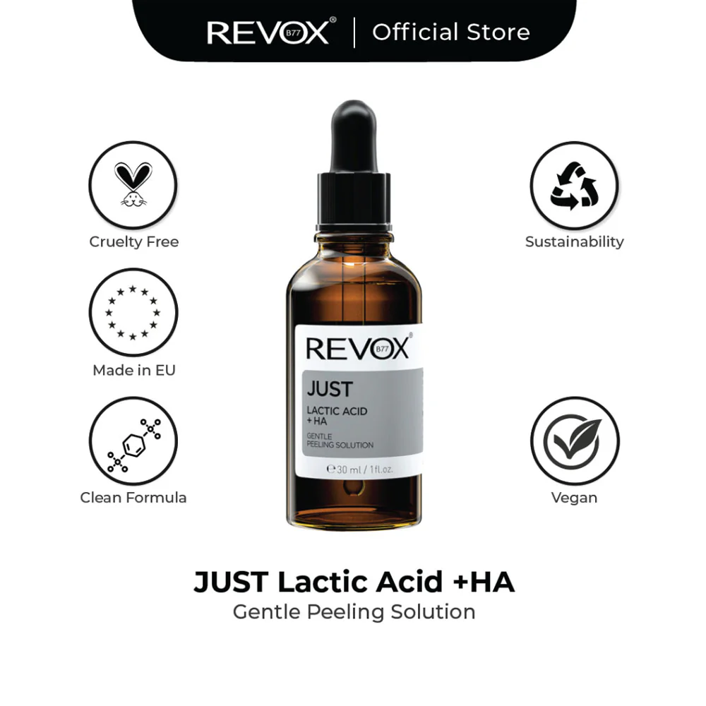 Revox B77 Just Lactic Acid + Ha Gentle Peeling Solution 30ml - Image 2