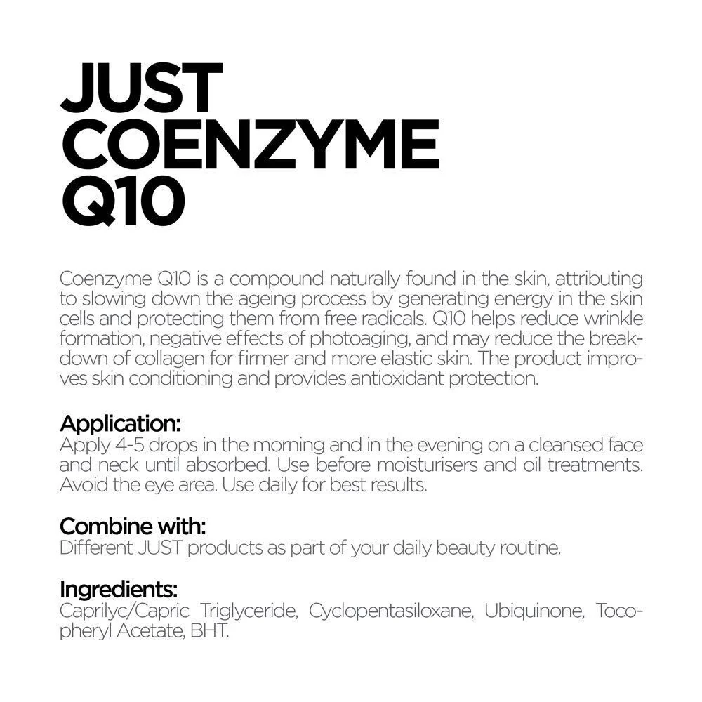 Revox Just Coenzyme Q10 Anti Aging Serum 30ml - Image 3