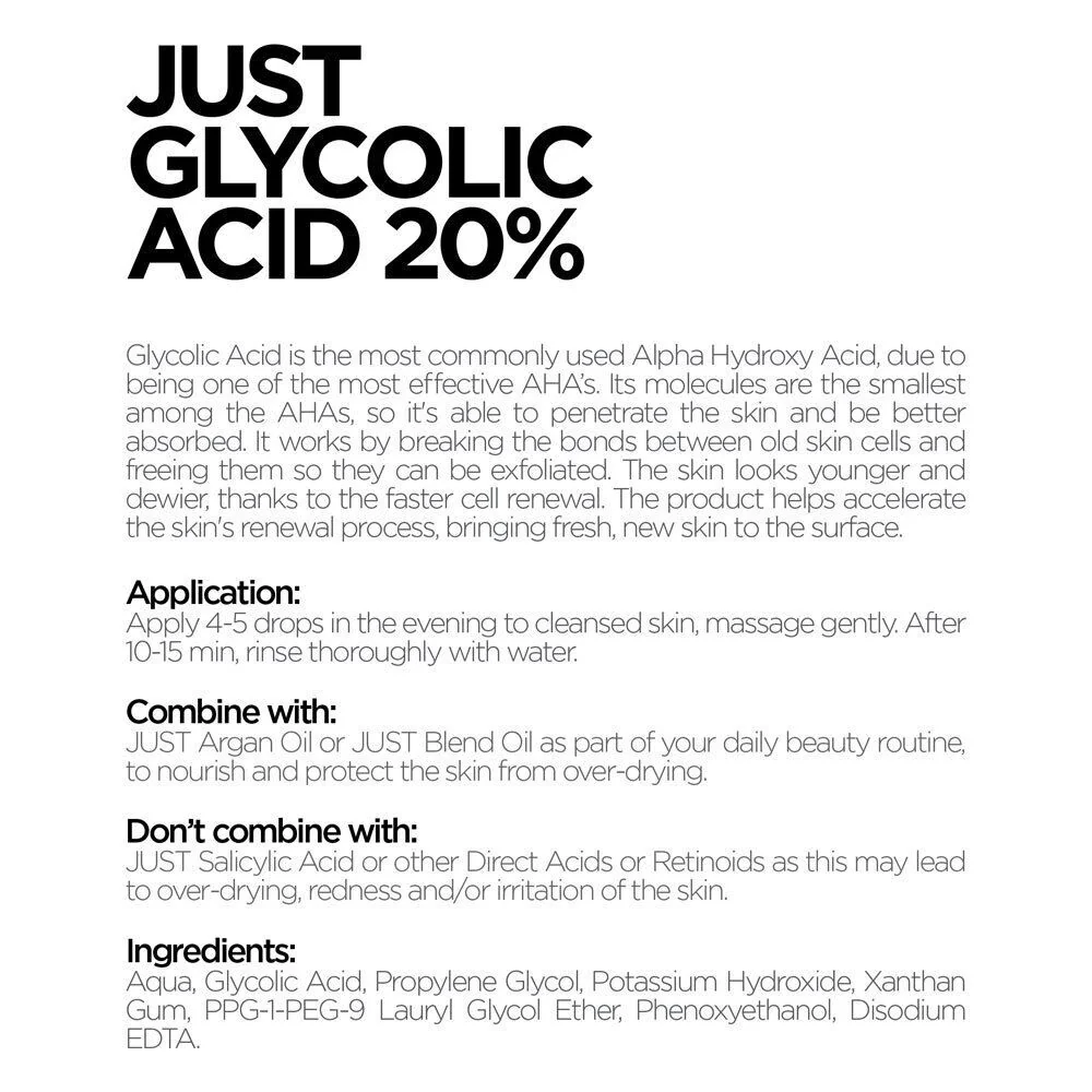 Revox Just Glycolic Acid 20% Toning Lotion 30ml - Image 3