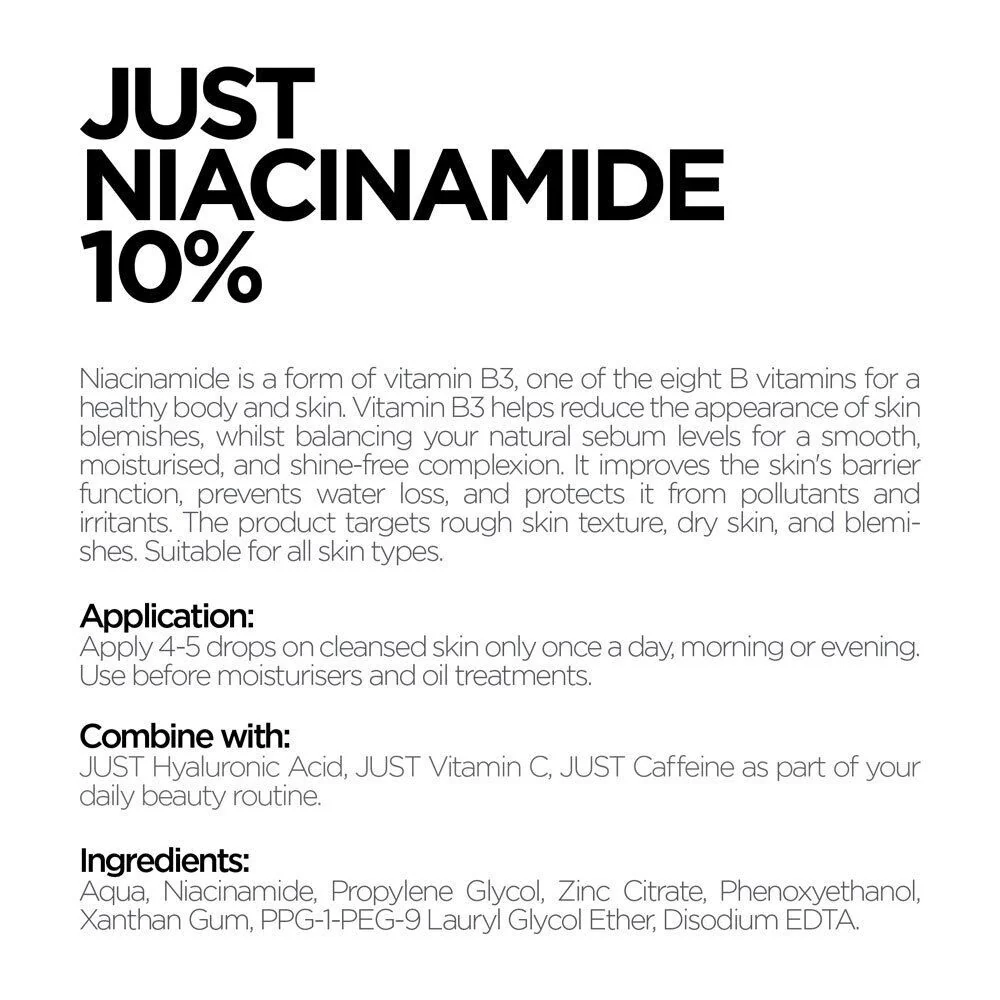 Revox Just Niacinamide 10% Daily Moisturiser 30ml - Image 3