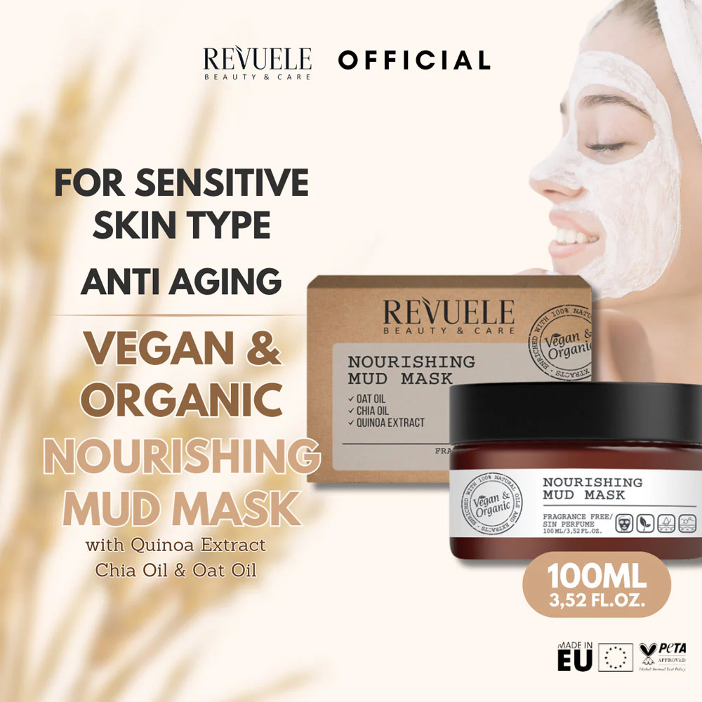 Revuele Nourishing Mud Mask 100ml - Image 4