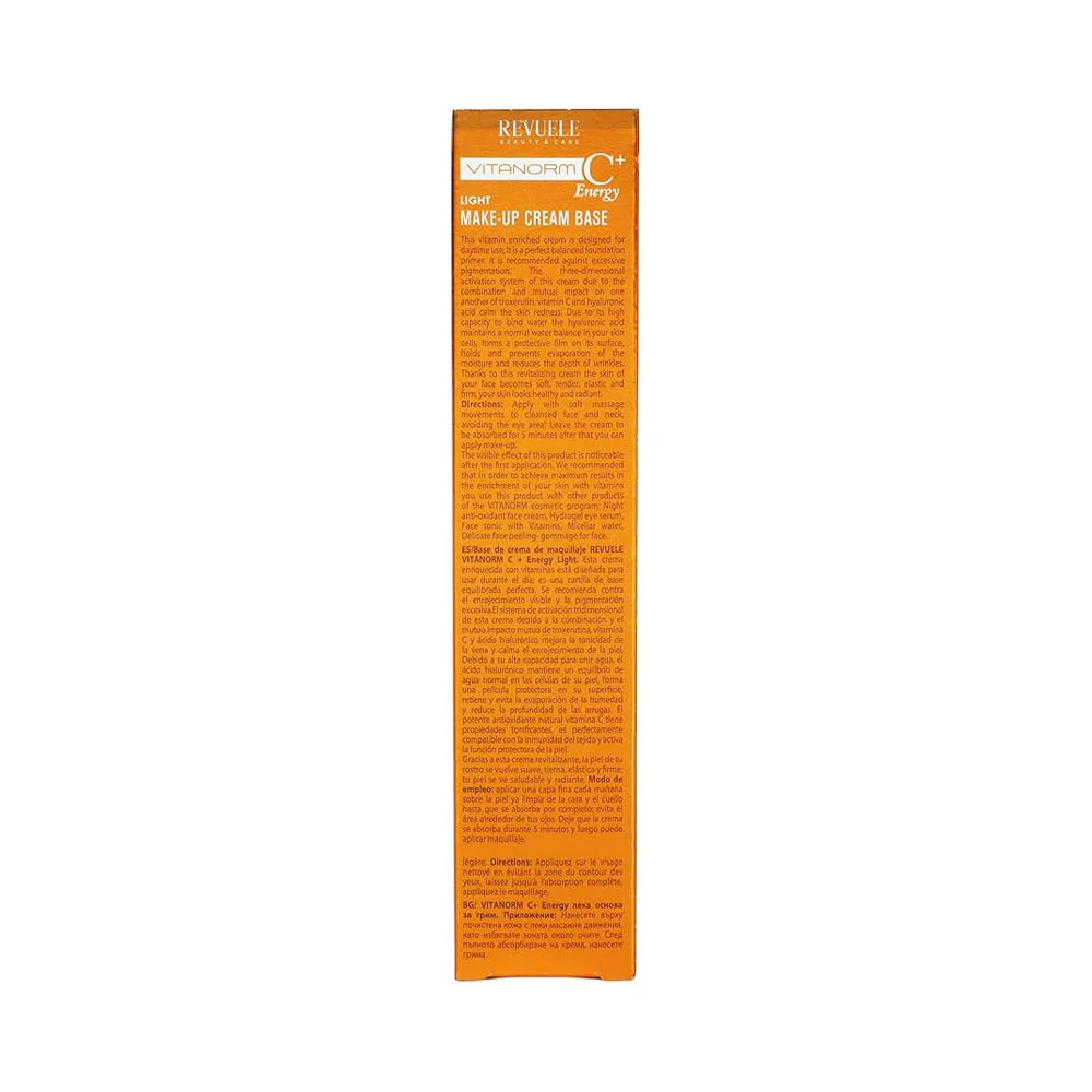 Revuele Vitanorm C+ Energy Light Make-Up Cream Base 50 ml - Image 2