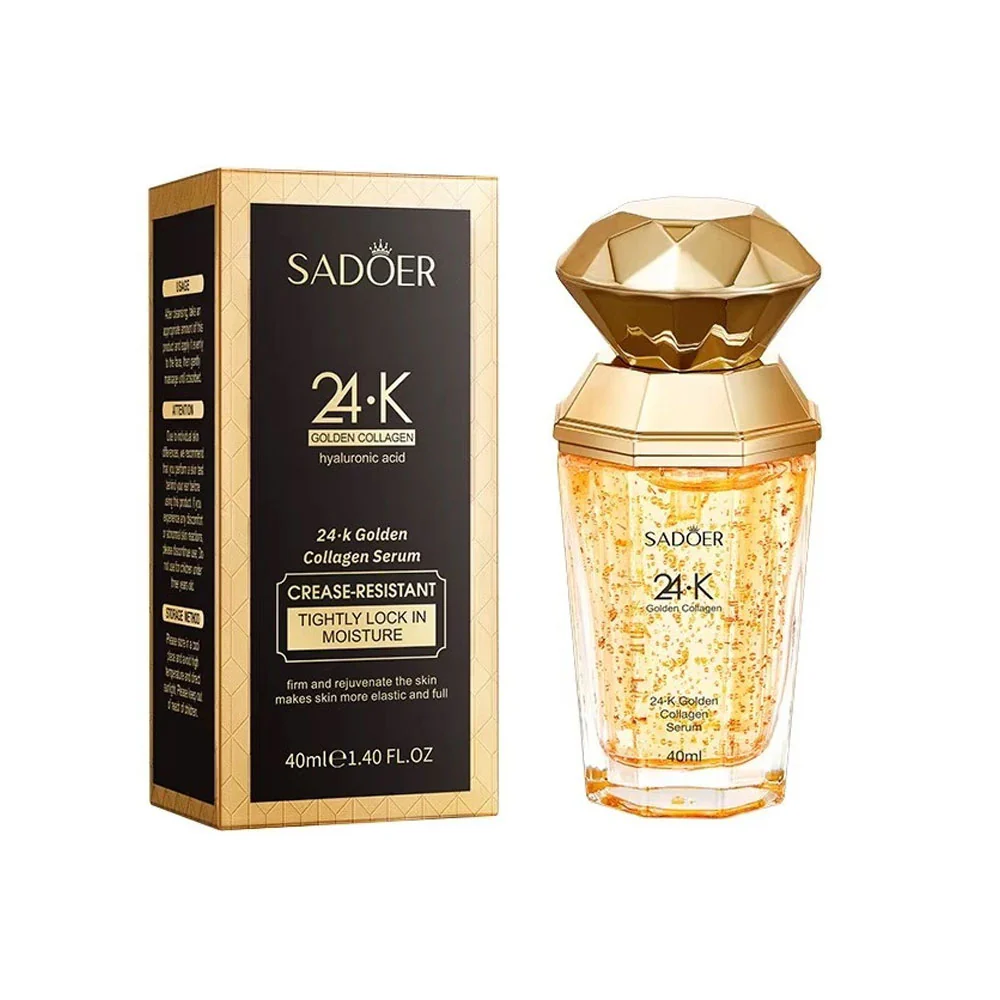 Sadoer 24K Golden Collagen Serum Hyaluronic Acid 40ml