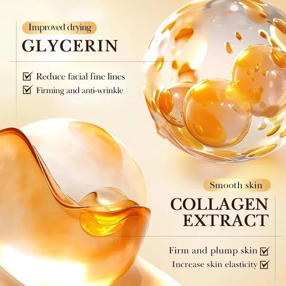 Sadoer 24K Golden Collagen Serum Hyaluronic Acid 40ml - Image 3