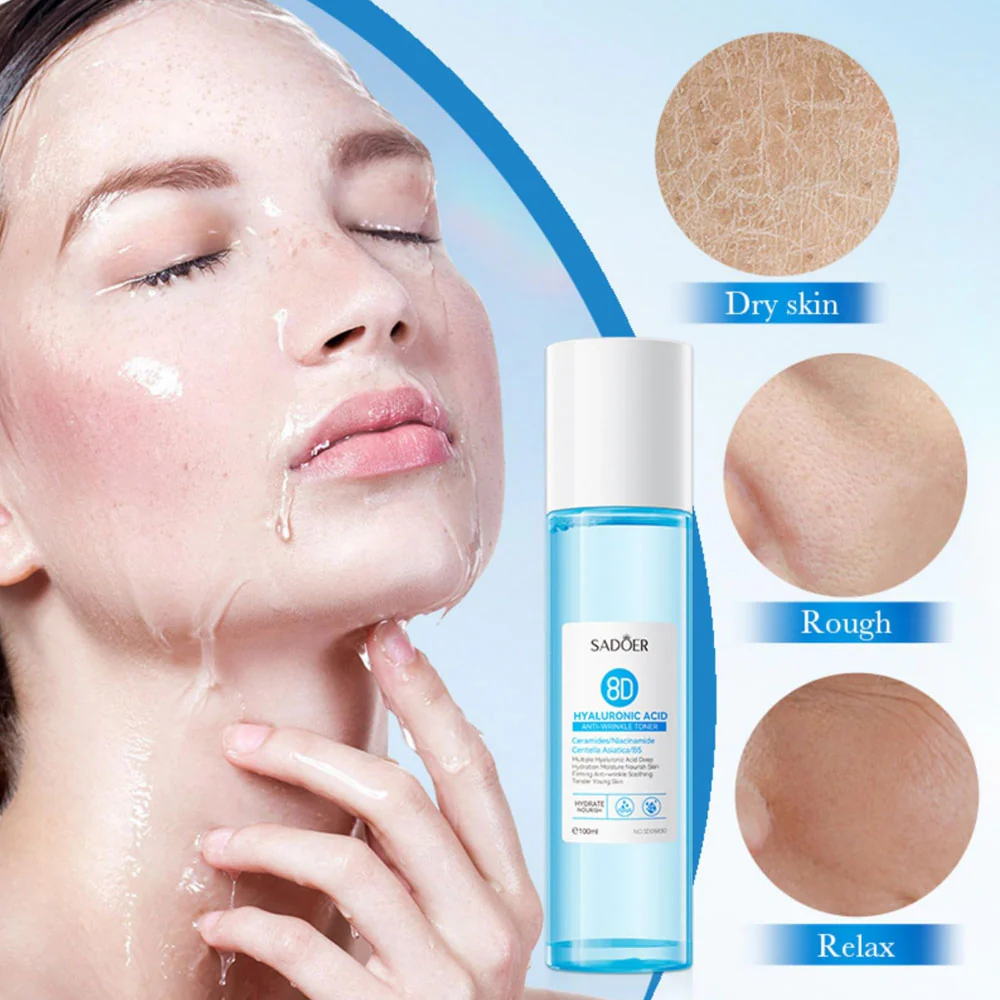 Sadoer 8D Hyaluronic Acid Anti Wrinkle Lotion 100ml - Image 3