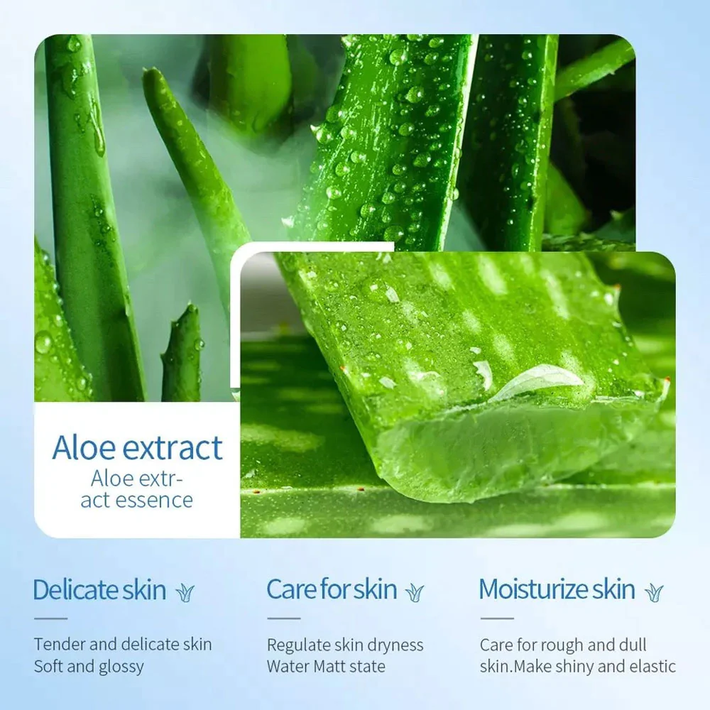 Sadoer Aloe Vera Softens Moisturizing Hydrating Essence 10g - Image 2