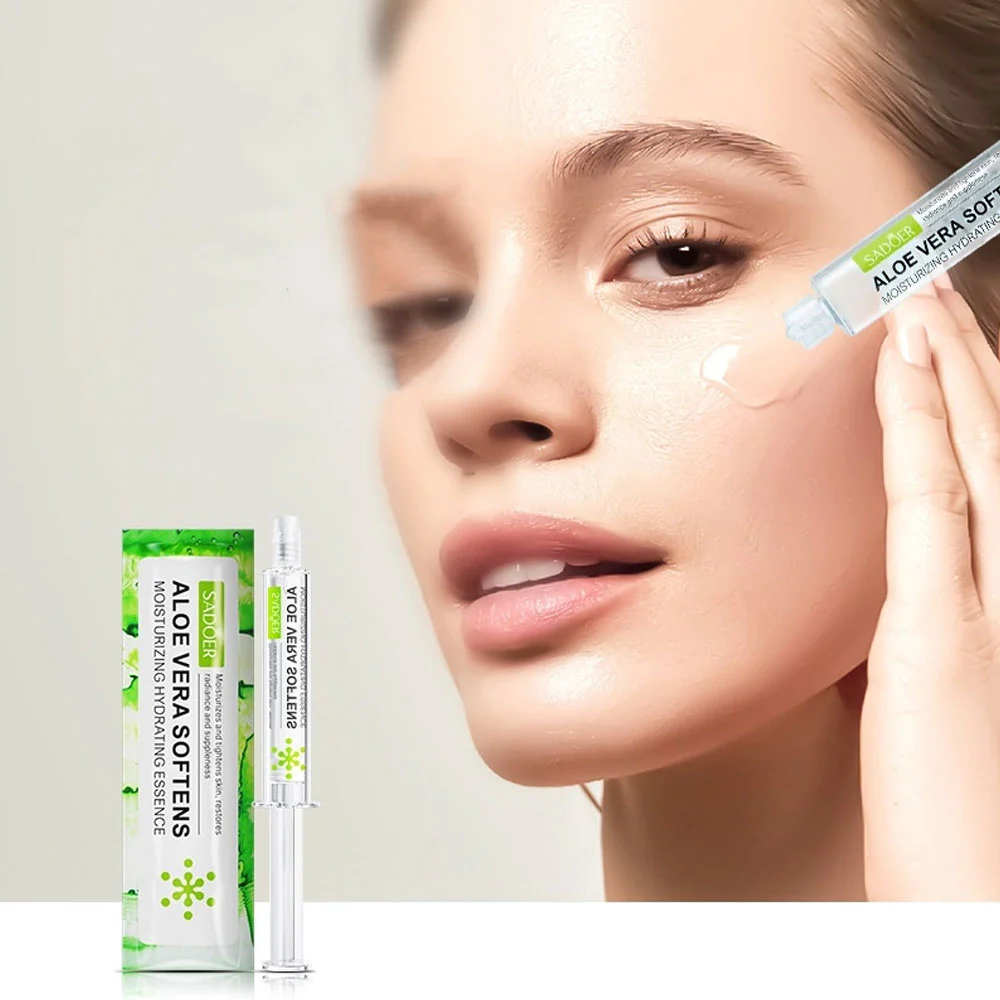 Sadoer Aloe Vera Softens Moisturizing Hydrating Essence 10g - Image 4