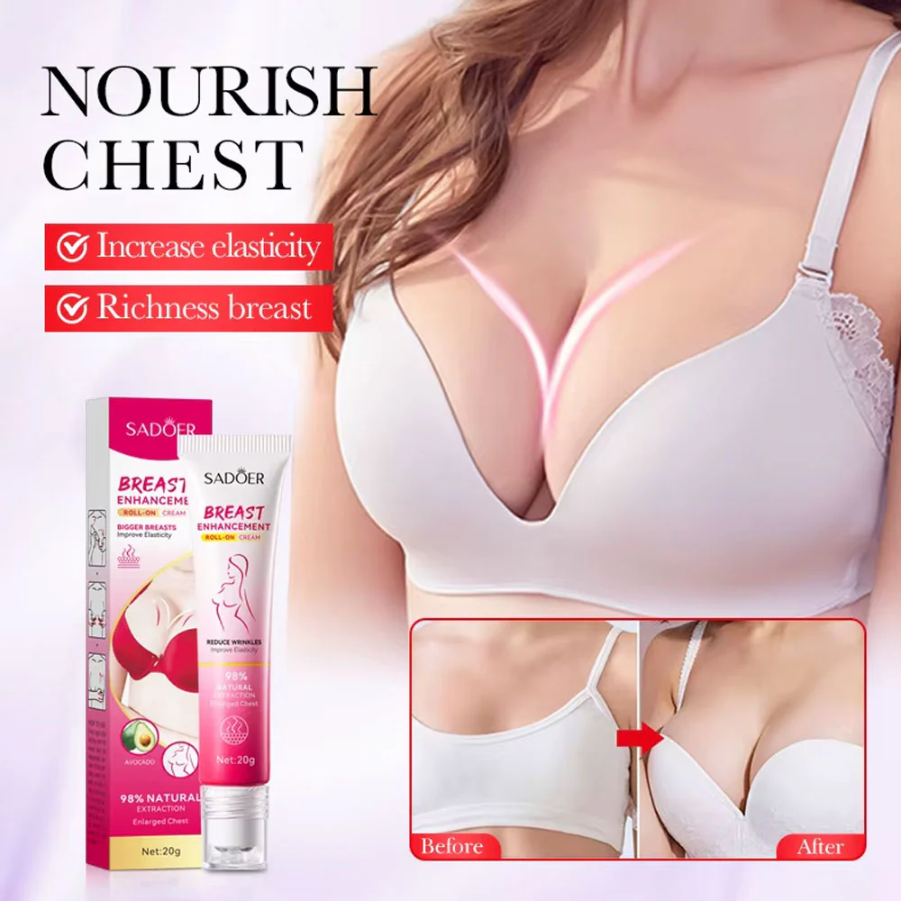 Sadoer Breast Enhancement Roll On Cream 20g - Image 2