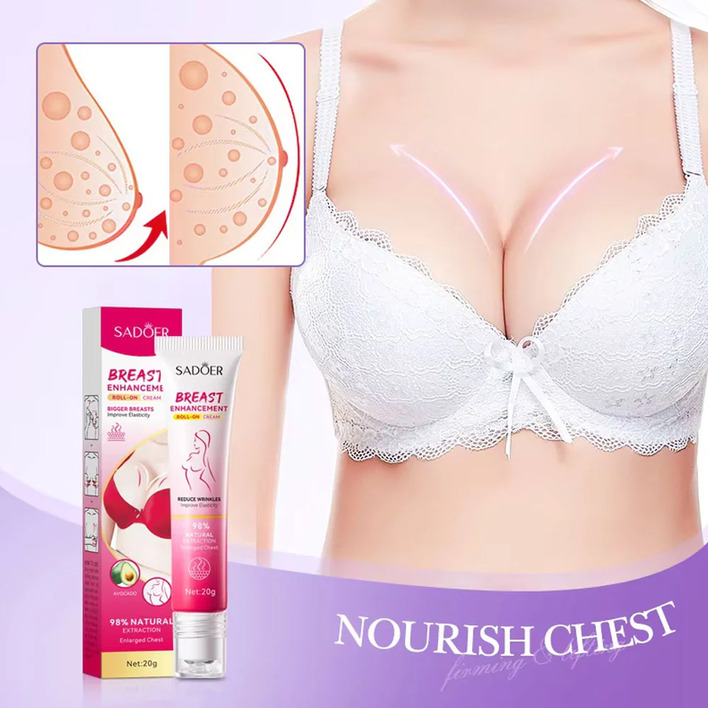 Sadoer Breast Enhancement Roll On Cream 20g - Image 3