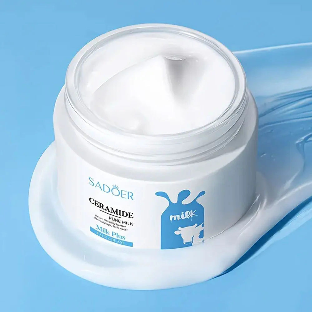 Sadoer Ceramide Organic Pure Milk Plus Face Cream 50g - Image 4