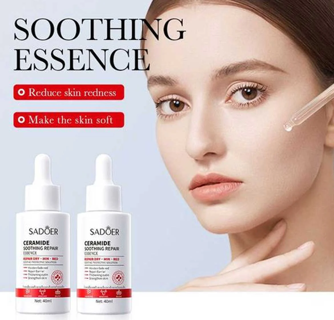 Sadoer Ceramide Soothing Repair Essence 40ml - Image 3