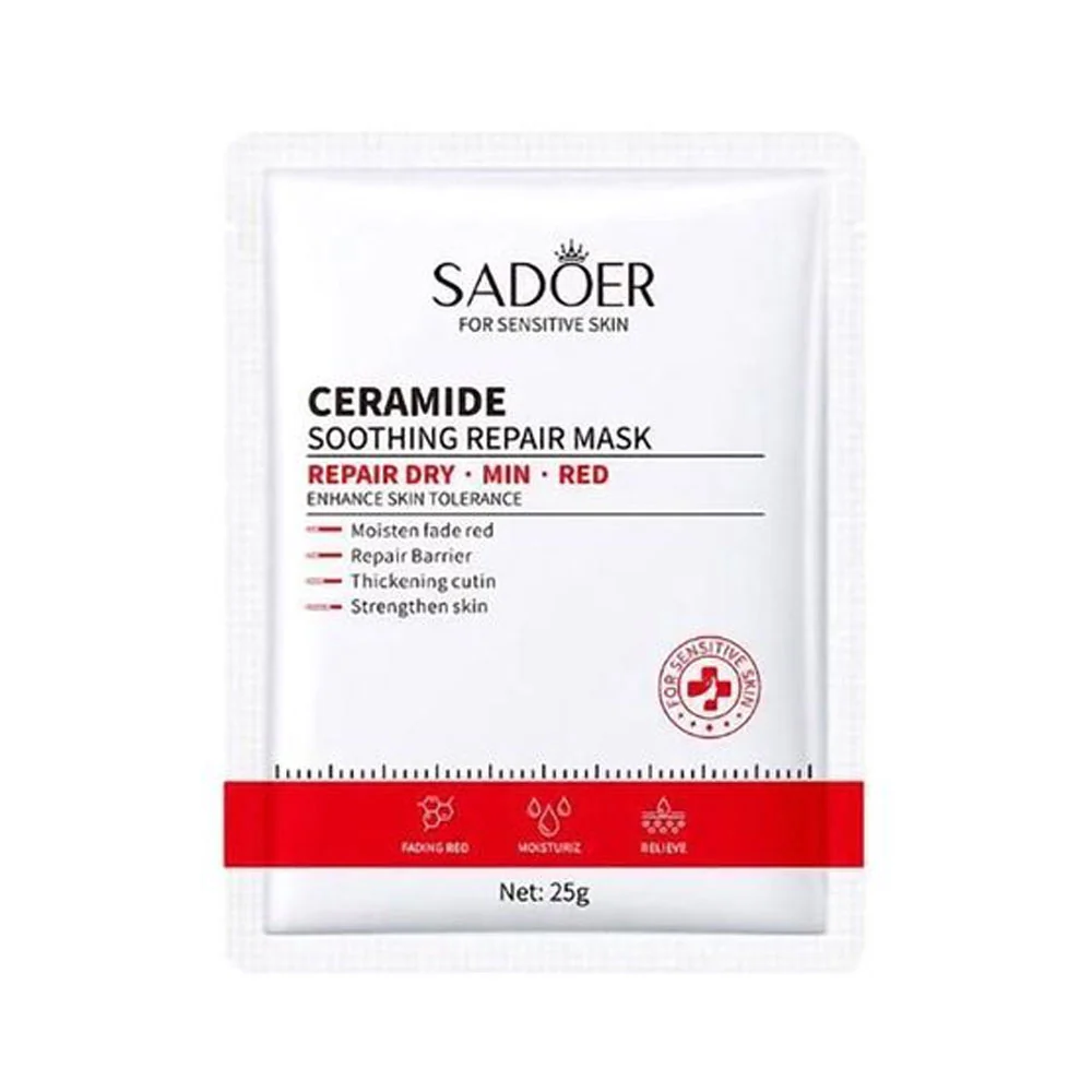 Sadoer Ceramide Soothing Repair Facial Mask For Sensitive Skin 25g
