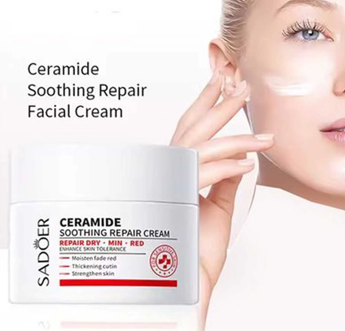 Sadoer Ceramide Soothing Repairing Cream 50g - Image 3