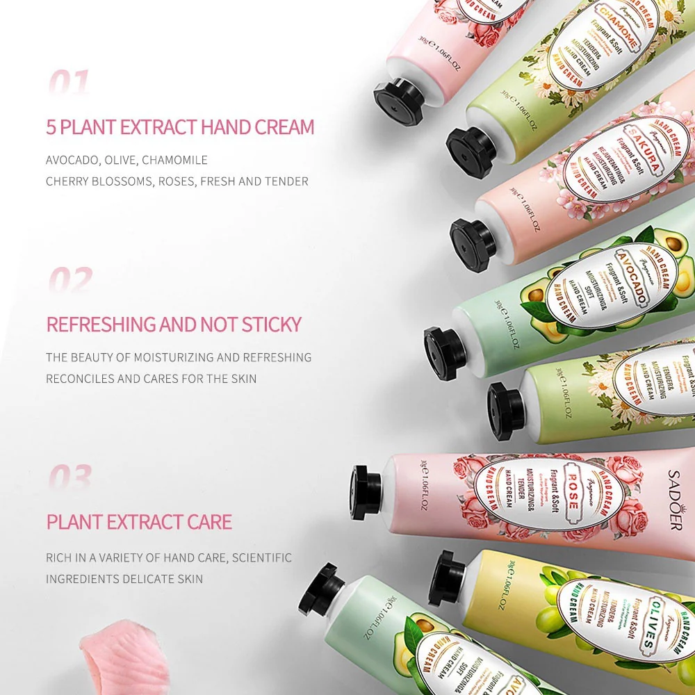 Sadoer Chamomile Hand Cream 30g - Image 3