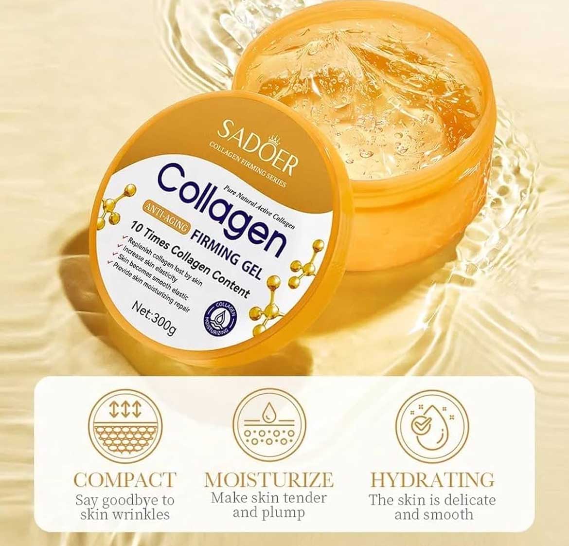 Sadoer Collagen Anti Aging Firming Gel 300g - Image 4