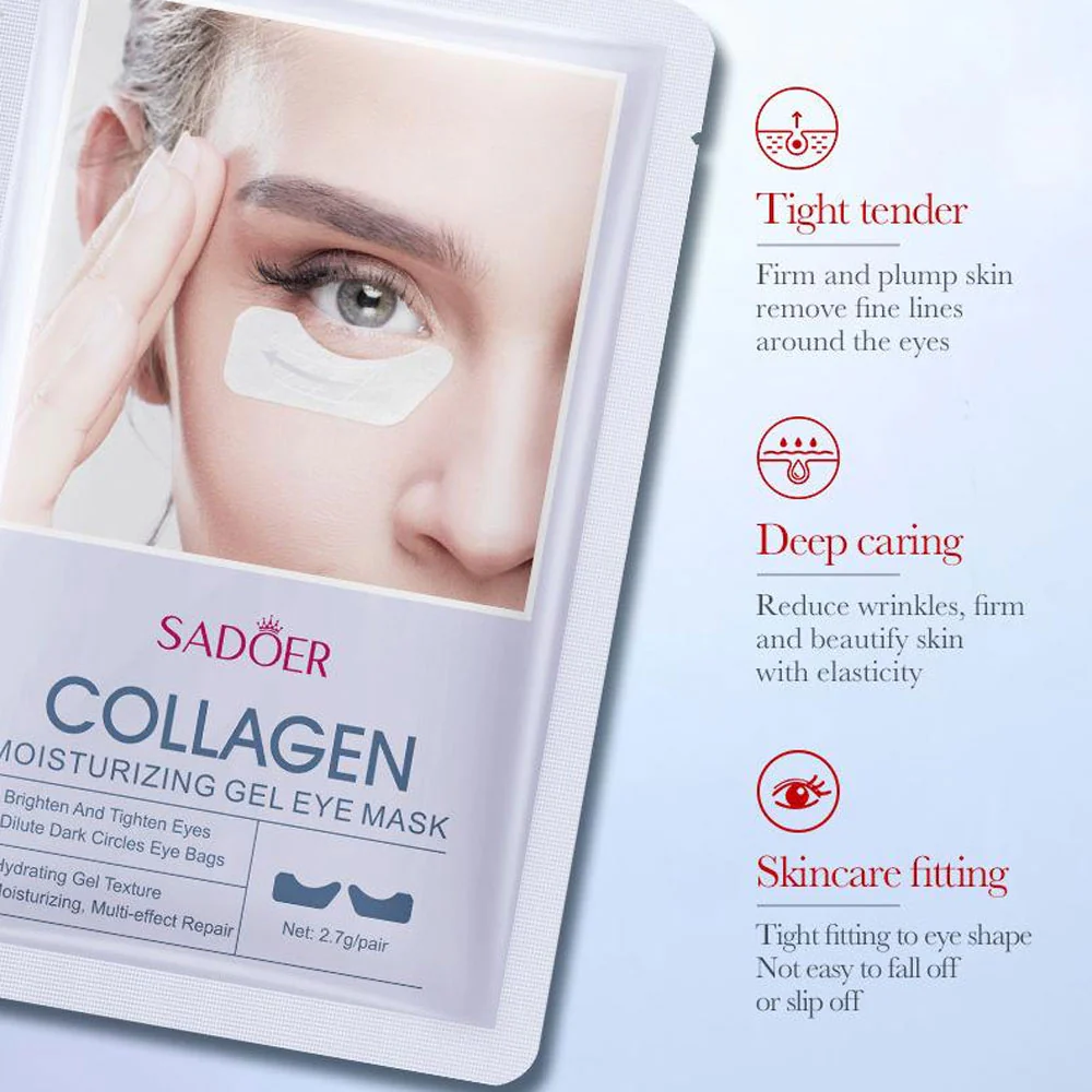 Sadoer Collagen Moisturizing Gel Eye Mask 2.7g/pair - Image 3