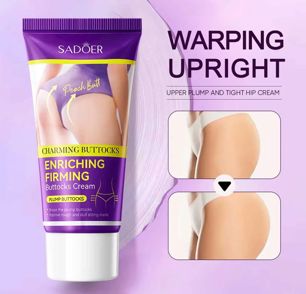 Sadoer Enriching Firming Buttocks Cream 60g - Image 4