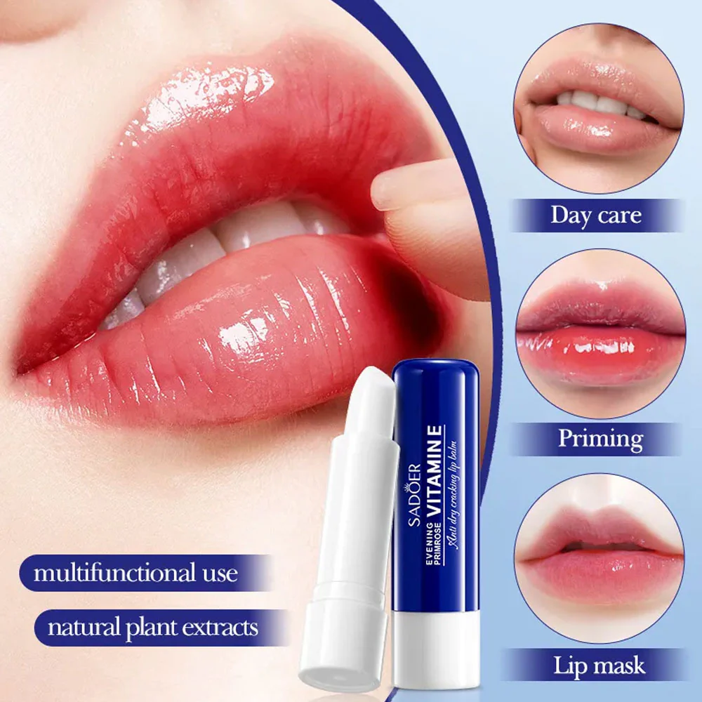 Sadoer Evening Primrose Vitamin E Lip Balm 3.4g - Image 3