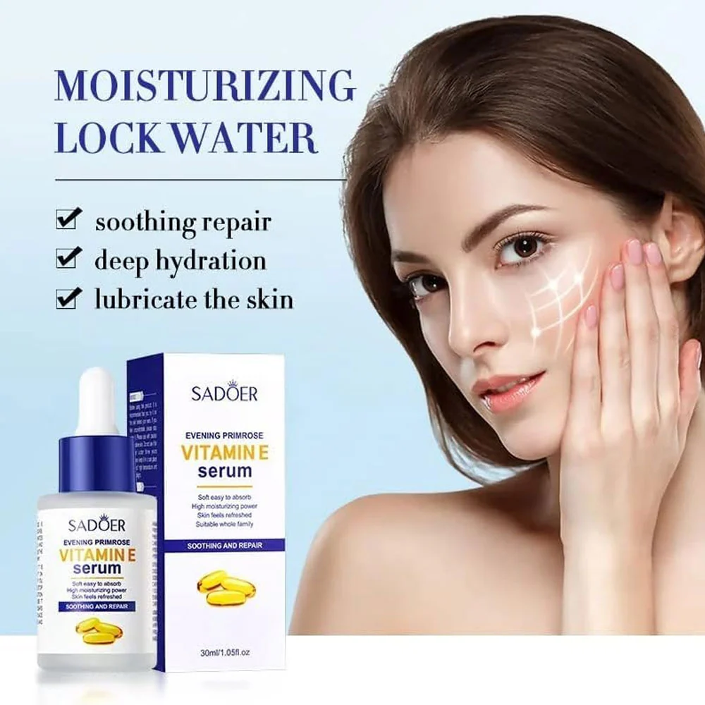 Sadoer Evening Primrose Vitamin E Serum 30ml - Image 2
