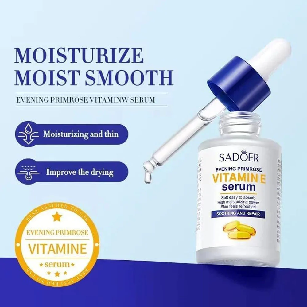 Sadoer Evening Primrose Vitamin E Serum 30ml - Image 4