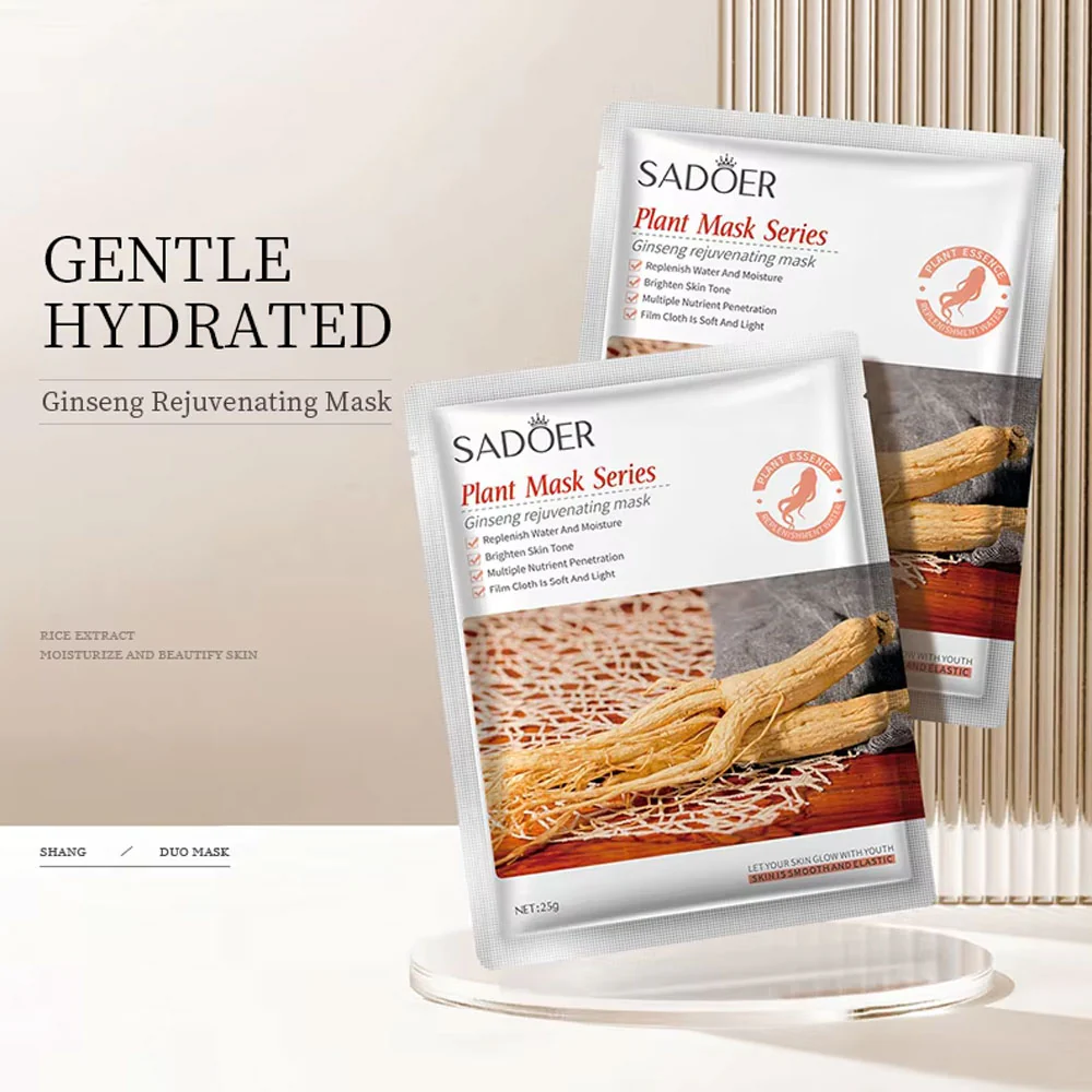 Sadoer Ginseng Rejuvenating Facial Mask 25ml - Image 3