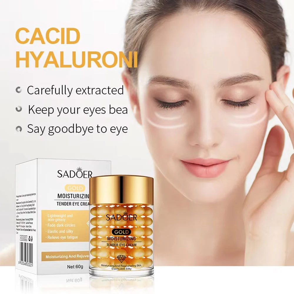 Sadoer Gold Moisturizing Tender Eye Cream 60g - Image 2
